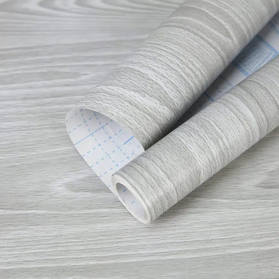 Kitchen Baking Cabinet - Self Adhesive Wallpaper Wood Vinyl Wallpaper