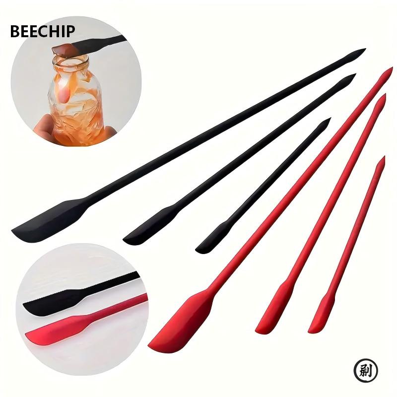 Baking Kitchen Set - 3-Piece Mini Silicone Spatula Set -
