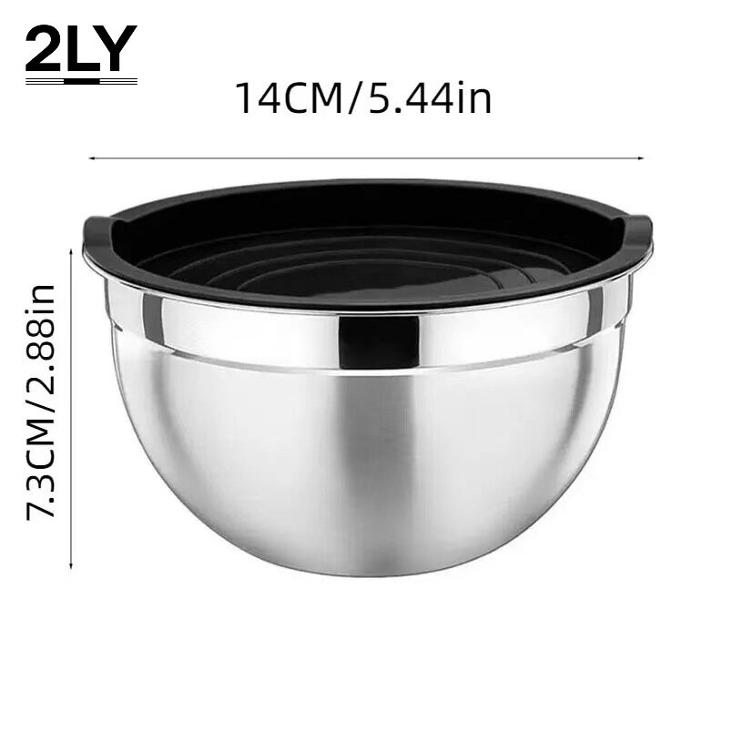 Thickened Stainless Steel Mixi - огляд і ціна Baking Kitchen Set