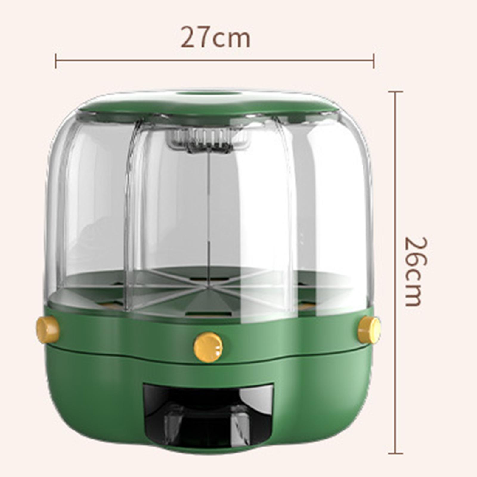 Rotating Cereal Dispenser Rice - огляд і ціна Kitchen Baking Pantry