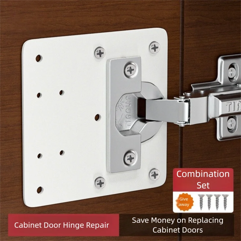 Cabinet Hinge Repair Plate Kit - огляд і ціна Kitchen Baking Cabinet