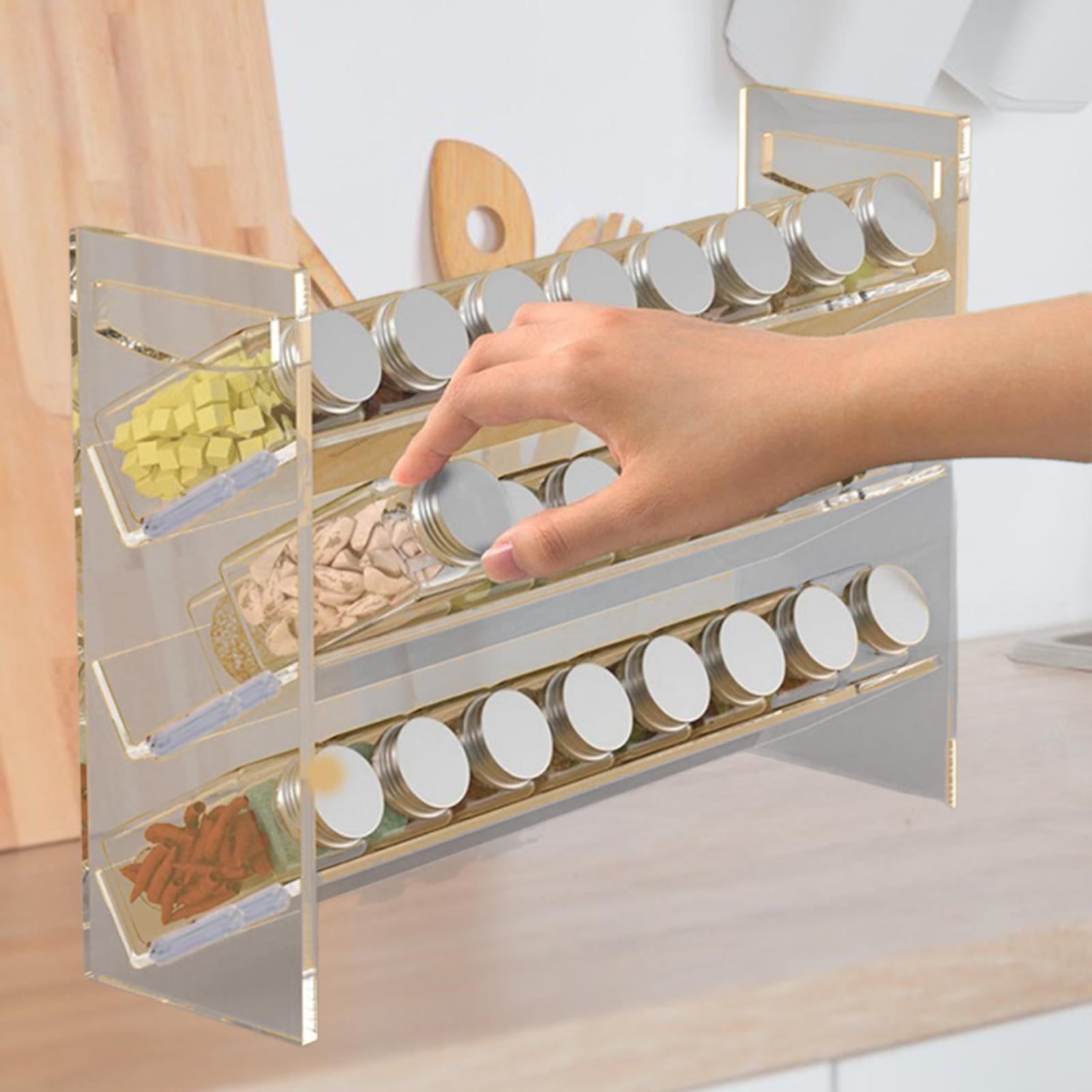 Acrylic Spice Rack Perfume Org - огляд і ціна Kitchen Baking Pantry
