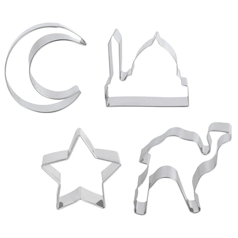 1Set Stainless Steel Biscuit C - огляд і ціна Baking Kitchen Set