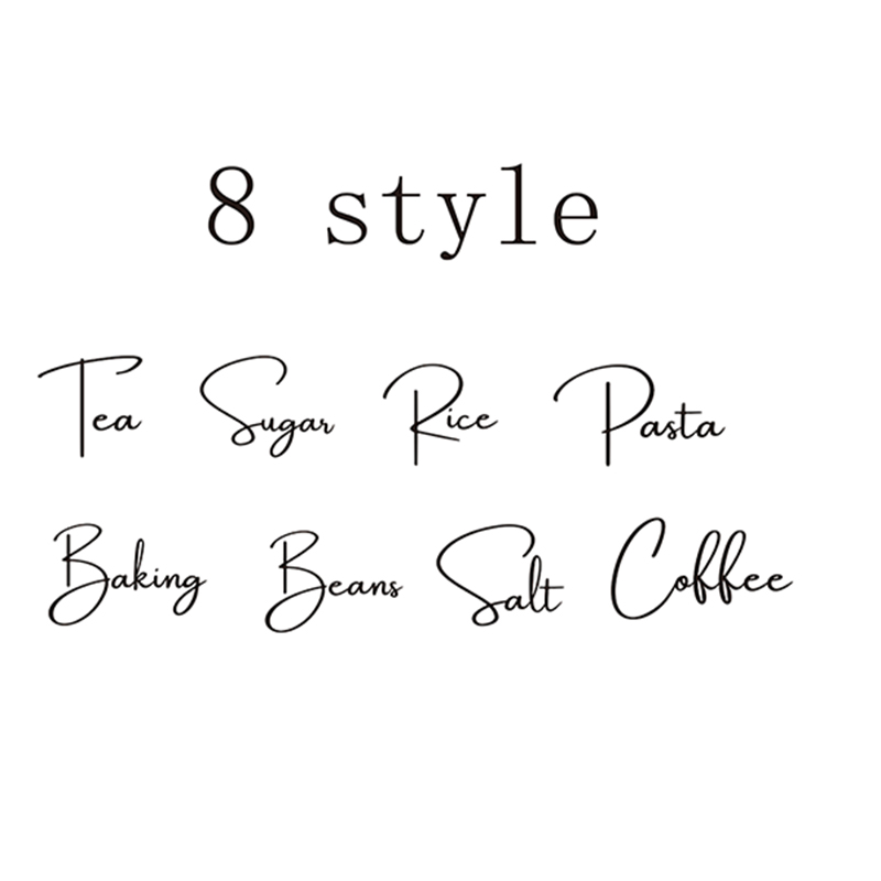 8Pcs Kitchen Organization Cani - огляд і ціна Kitchen.Baking Labels