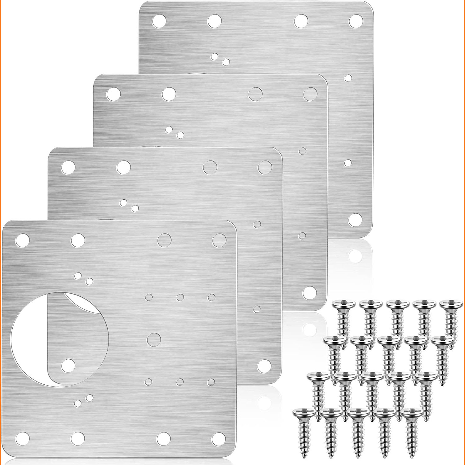 Cabinet Hinge Repair Plate Kit - огляд і ціна Kitchen Baking Cabinet
