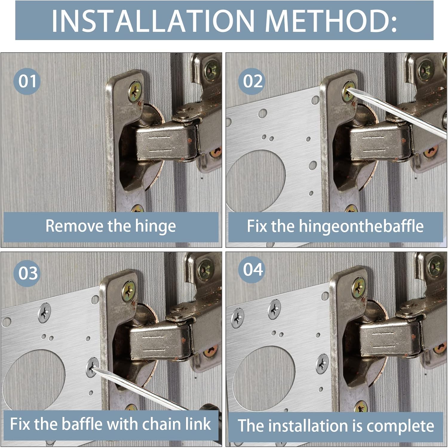 Cabinet Hinge Repair Plate Kit - огляд і ціна Kitchen Baking Cabinet