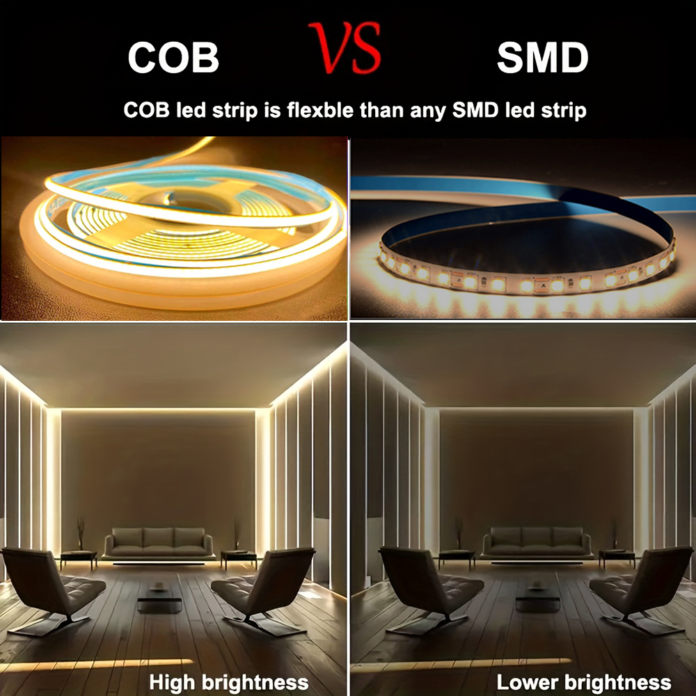 3mm Ultra Thin Led COB Strip U - огляд і ціна Kitchen Baking Cabinet
