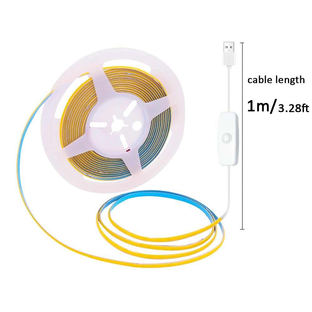 3mm Ultra Thin Led COB Strip U - огляд і ціна Kitchen Baking Cabinet