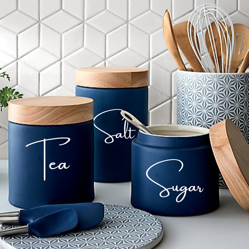 No Jars 8Pcs Kitchen Organizat - огляд і ціна Kitchen.Baking Labels