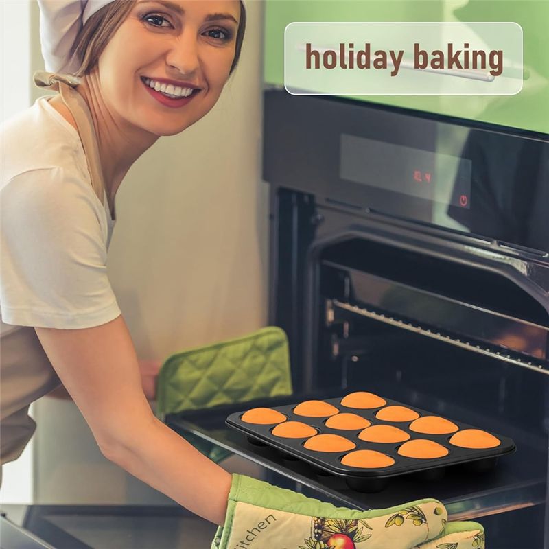Must Have 3 Pack Nonstick Muff - огляд і ціна Muffin Tin Nonstick