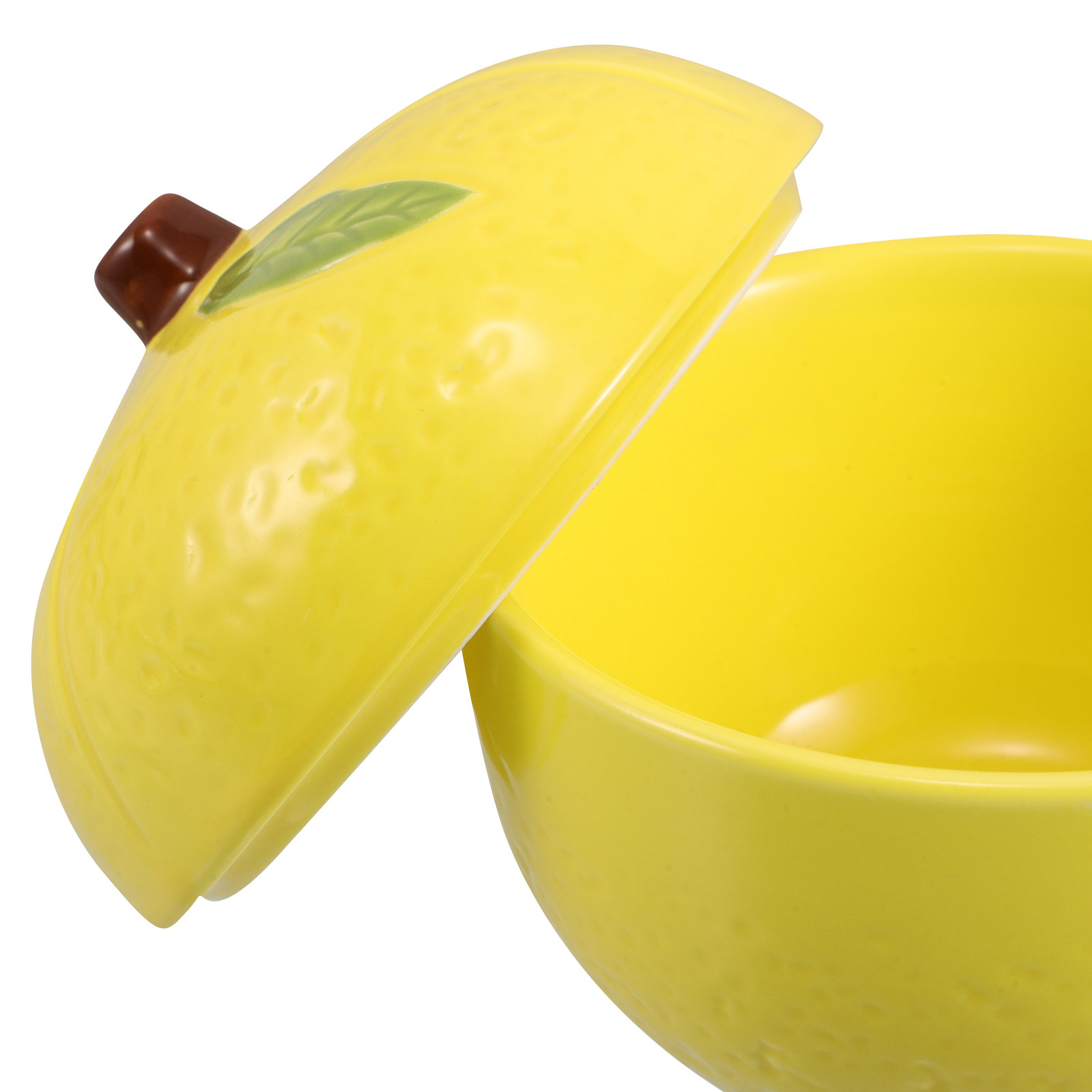 Ceramic Lemon Storage Jar Lid  - огляд і ціна Kitchen Baking Pantry