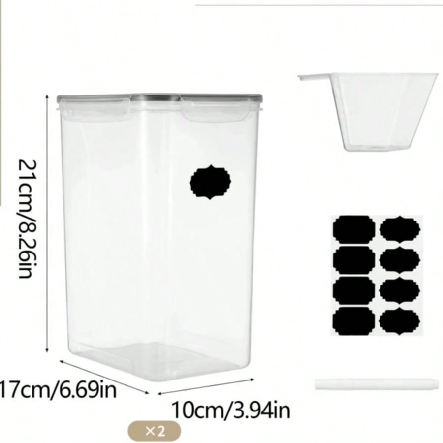 Extra Large Airtight Food Stor - огляд і ціна Kitchen Baking Pantry