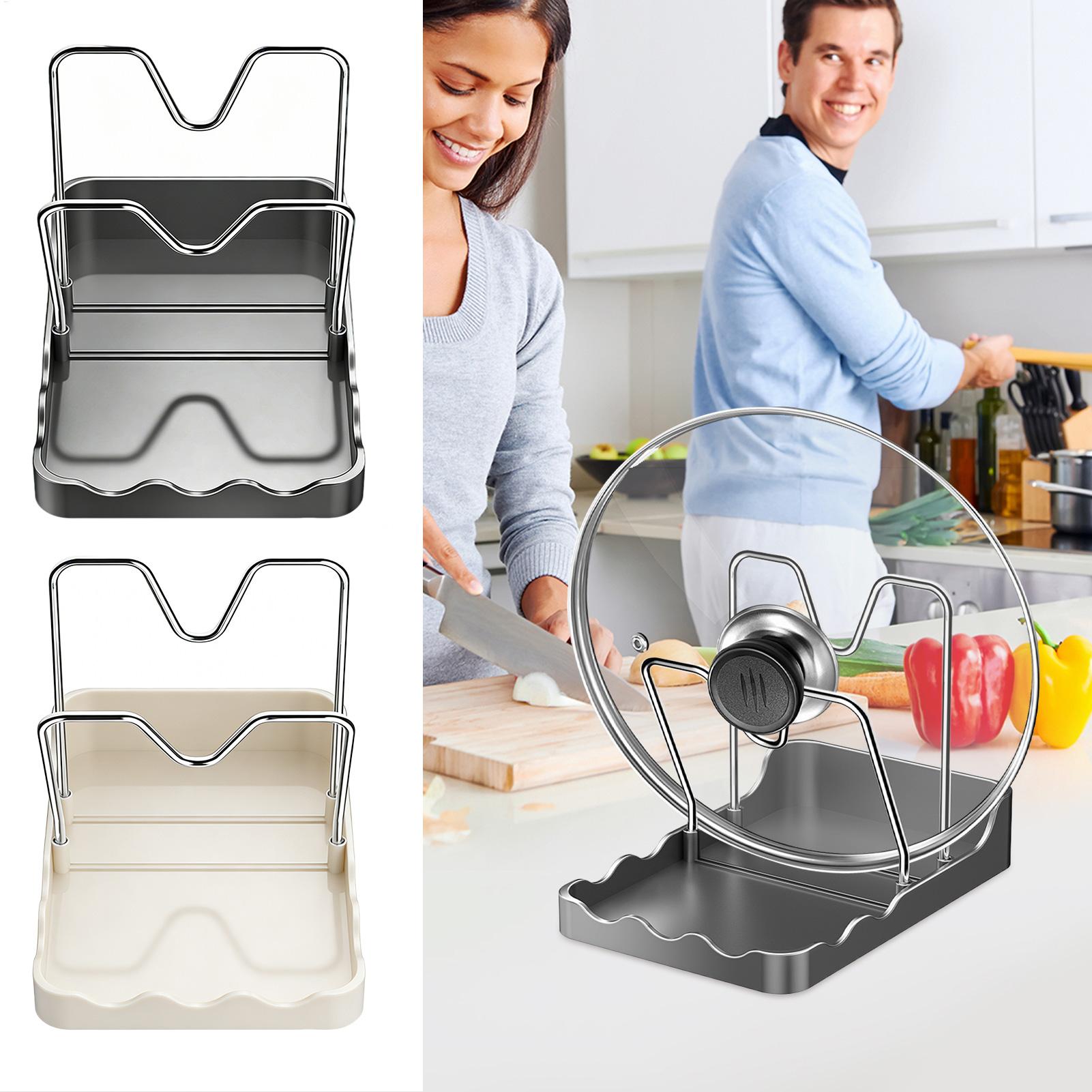 Pot Lid Organizer Vertical Spo - огляд і ціна Kitchen Baking Pantry