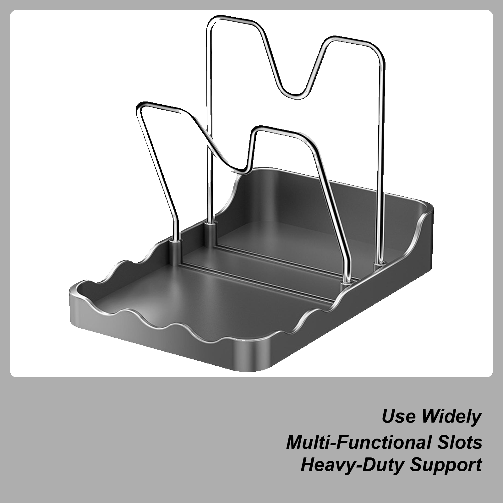 Pot Lid Rack Vertical Spoon Dr - огляд і ціна Kitchen Baking Pantry