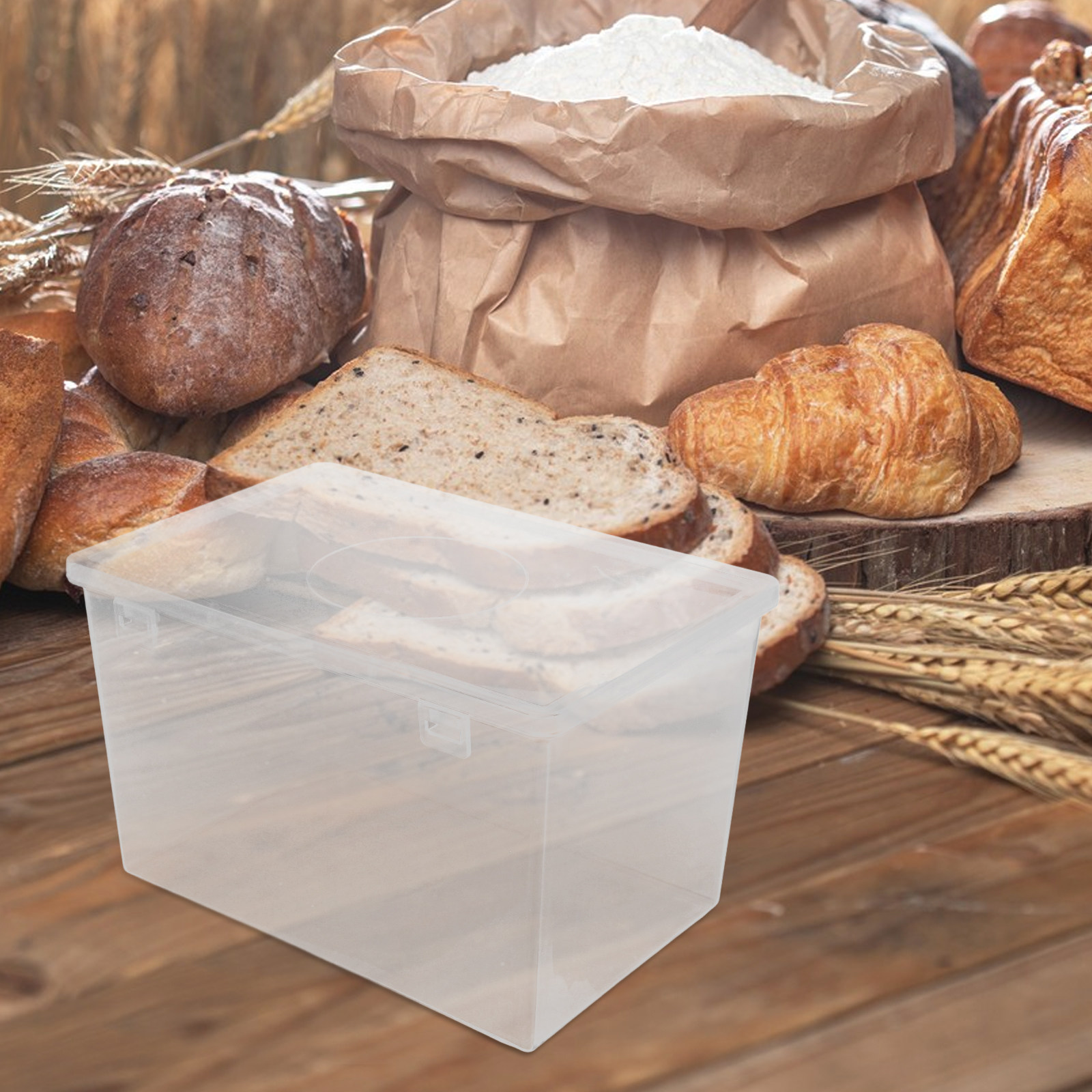 Clear Airtight Bread Box for K - огляд і ціна Kitchen Baking Pantry