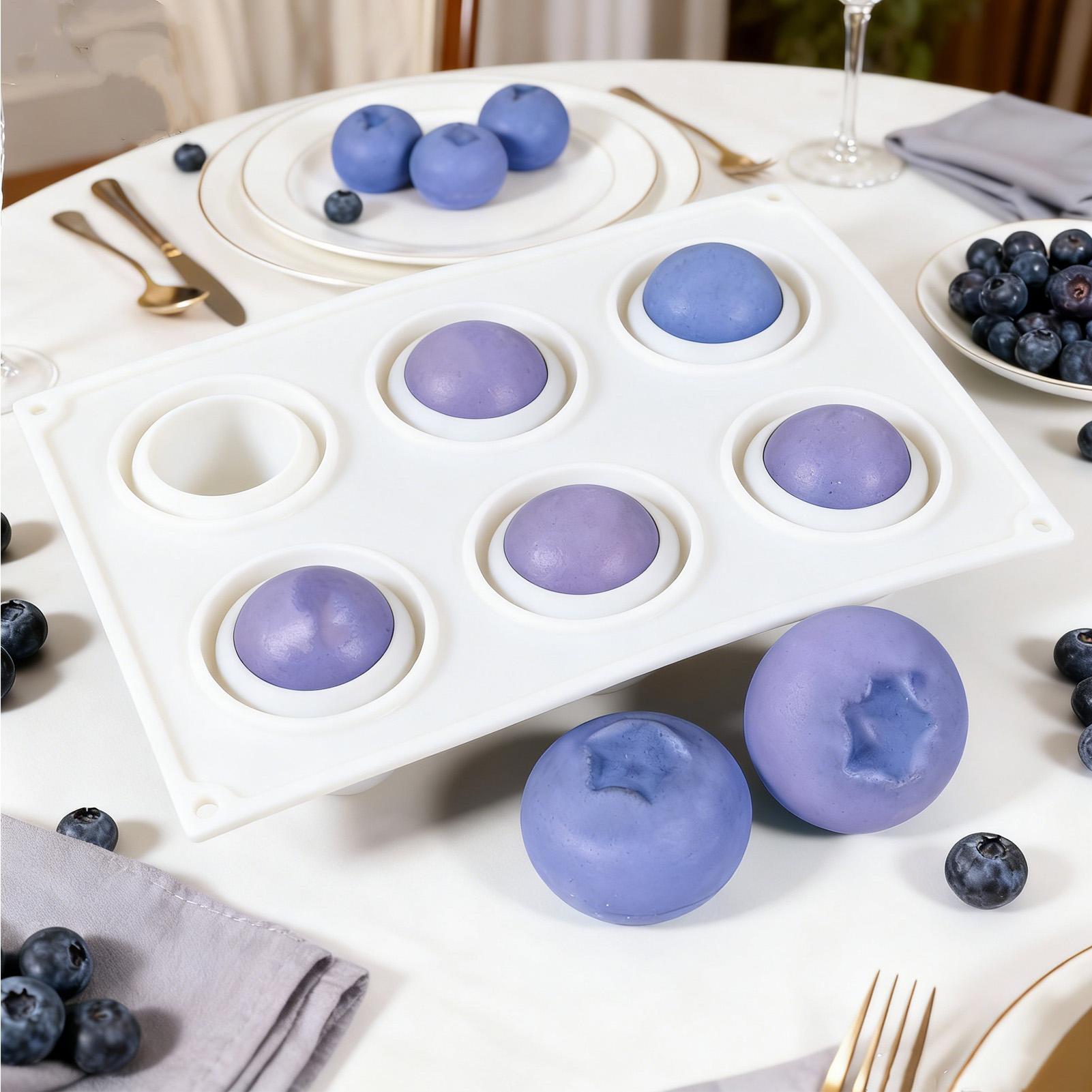6 Cavity Blueberry Mousse Cake - огляд і ціна Kitchen Appliances For Baking