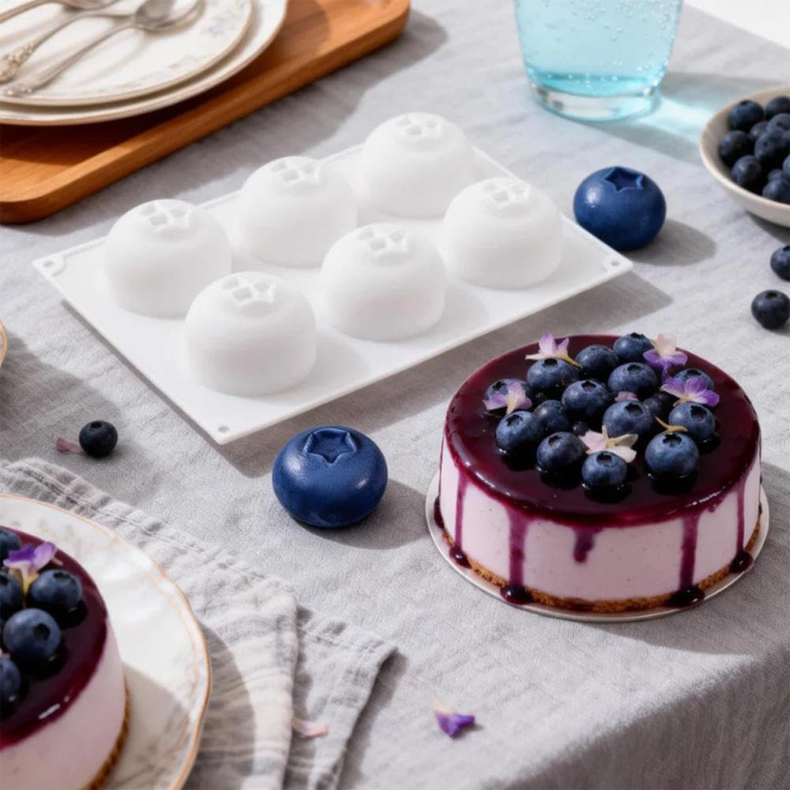 6 Cavity Blueberry Mousse Cake - огляд і ціна Kitchen Appliances For Baking