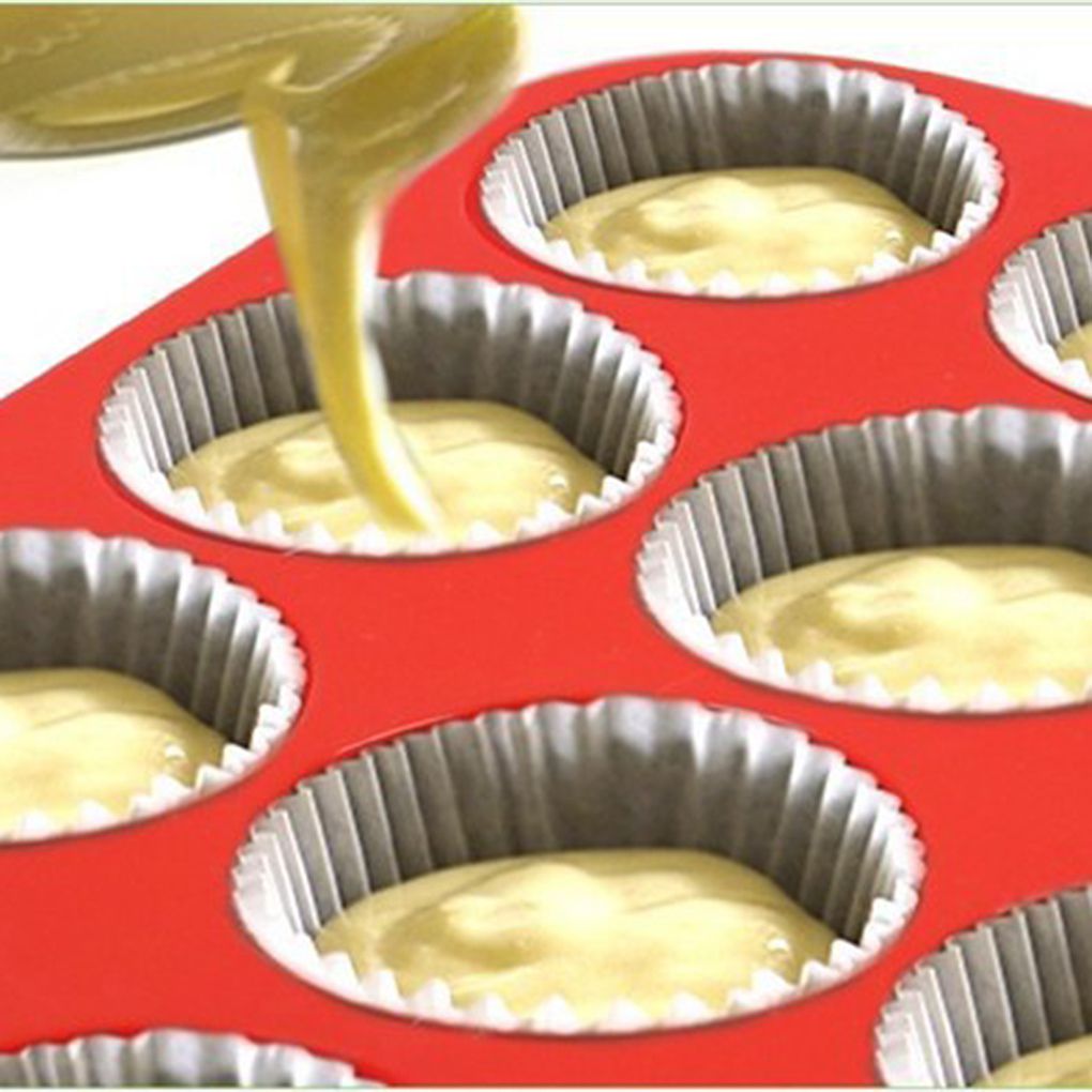 12 Cups Nonstick Bakeware Muff - огляд і ціна Muffin Tin Nonstick