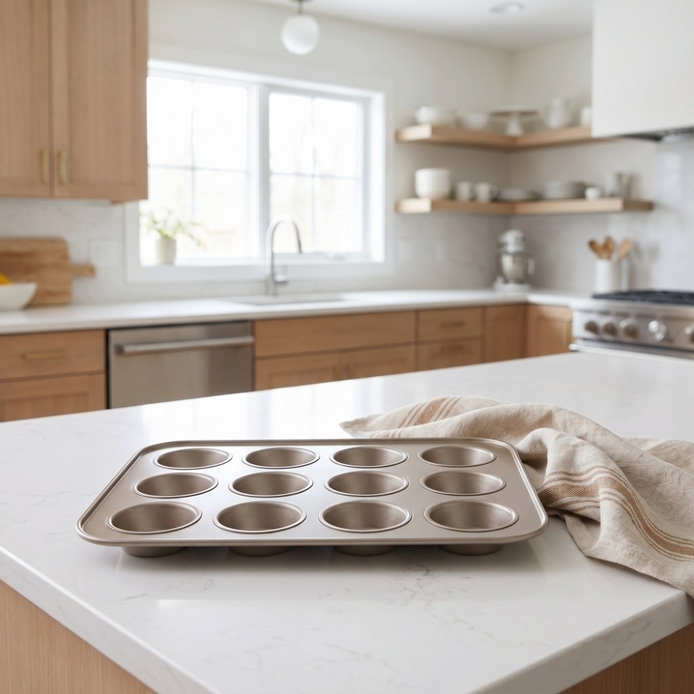 Carbon Steel Mini Muffin Pan N - огляд і ціна Muffin Tin Nonstick