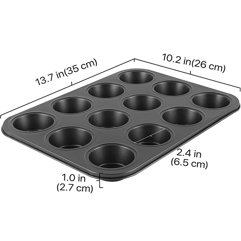 LMETJMA Muffin Tray Cupcake Ba - огляд і ціна Muffin Tin Nonstick