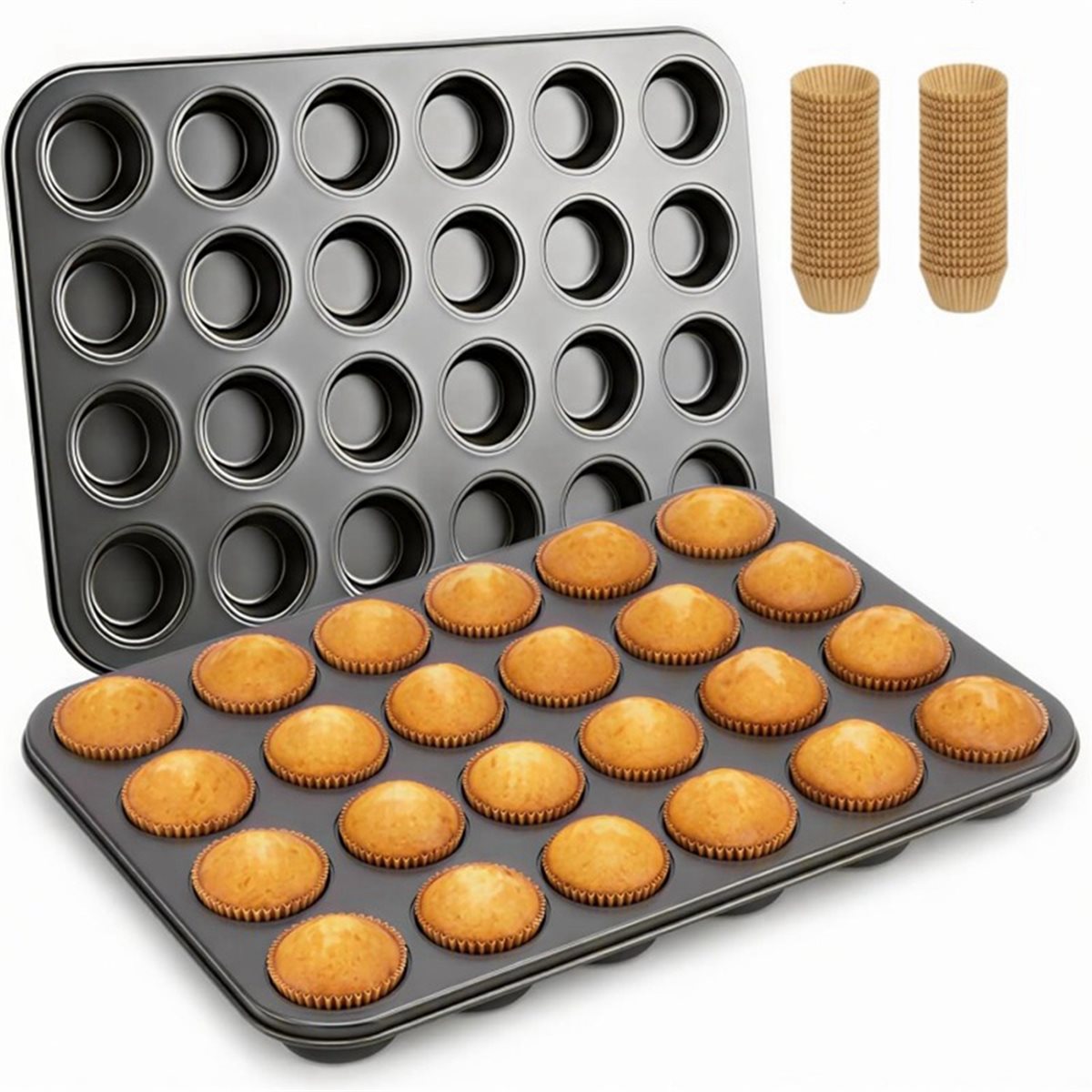 Mini Muffin Pan with Cupcake L - огляд і ціна Muffin Tin Nonstick