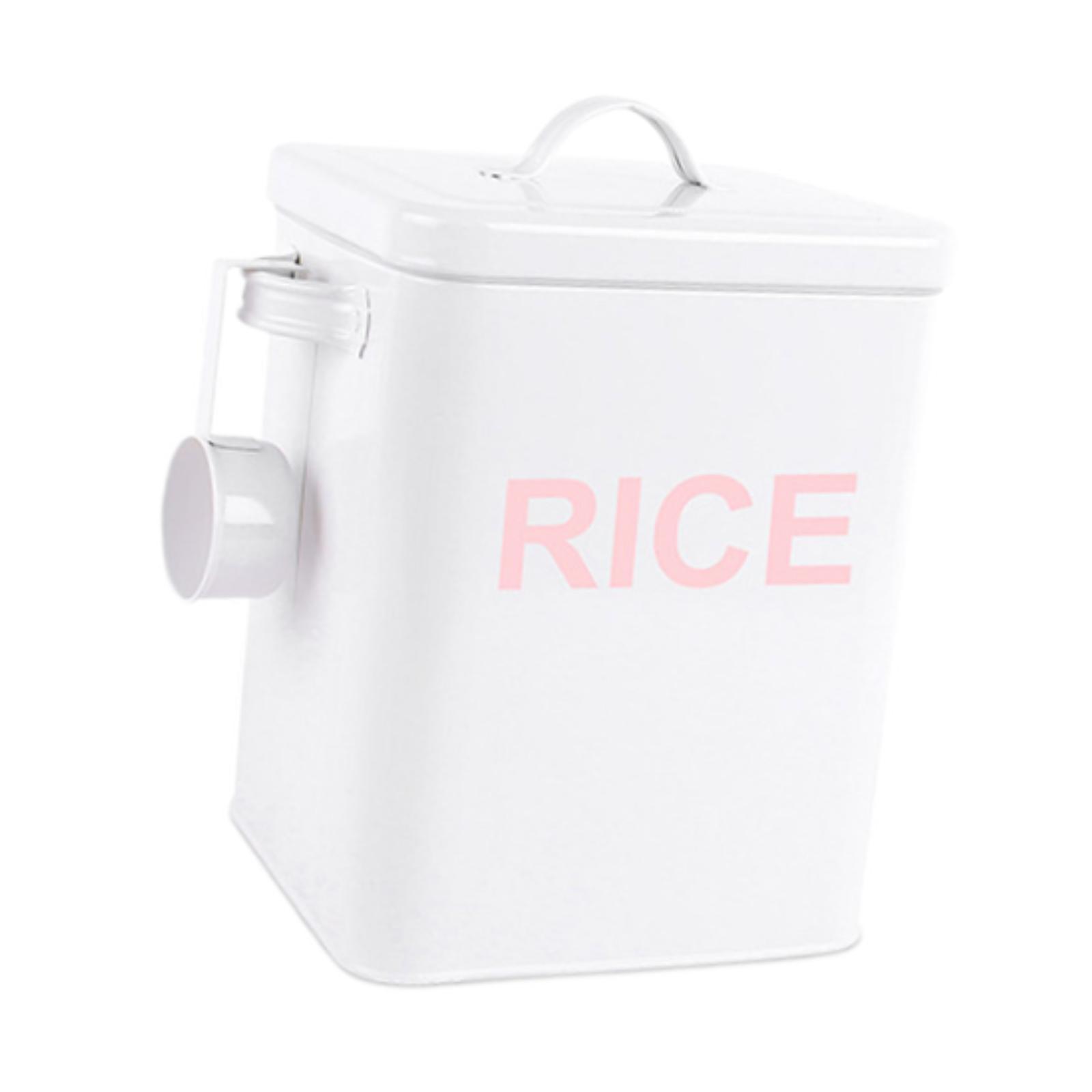 Sealed Metal Rice Storage Box  - огляд і ціна Kitchen Baking Pantry