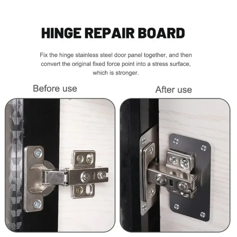10/1Pairs Hinge Repair Plate K - огляд і ціна Kitchen Baking Cabinet
