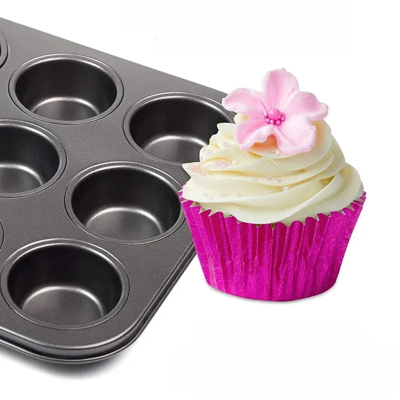 100 piece set of gold foil cup - огляд і ціна Baking Kitchen Set