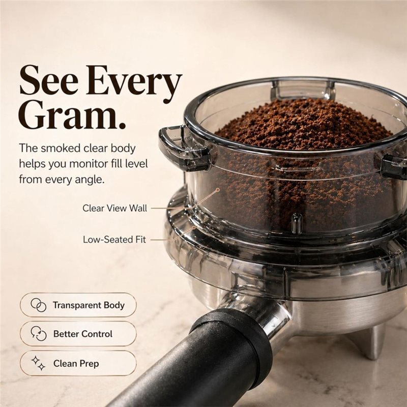 B15C Dosing Funnel 54Mm Twist- - огляд і ціна Breville Espresso Barista Touch