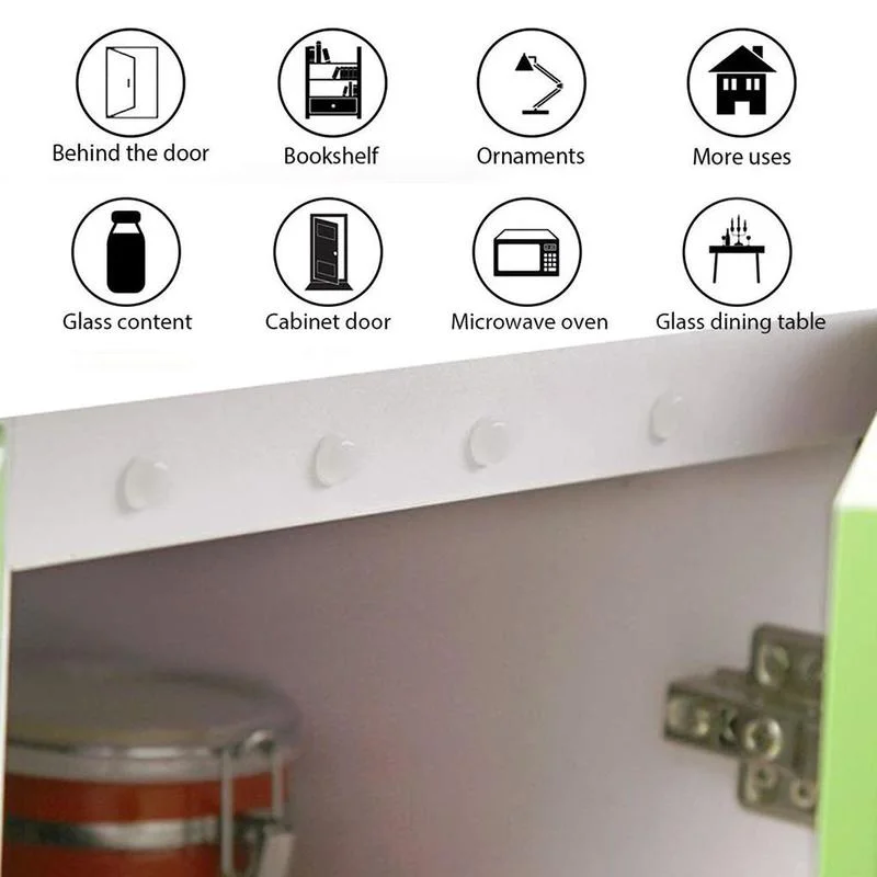 Silicon Door Stopper wall prot - огляд і ціна Kitchen Baking Cabinet