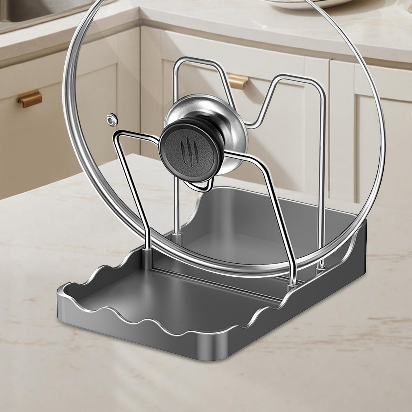 Pot Lid Organizer Vertical Spo - огляд і ціна Kitchen Baking Pantry