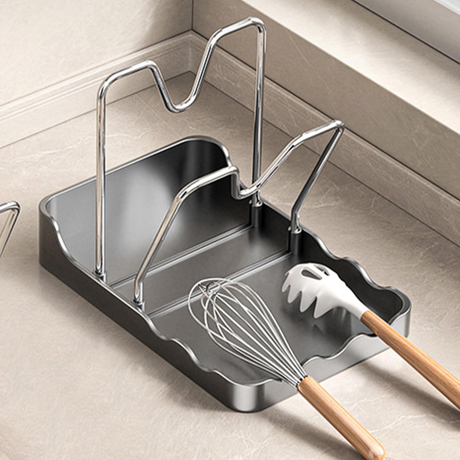 Pot Lid Organizer Vertical Spo - огляд і ціна Kitchen Baking Pantry