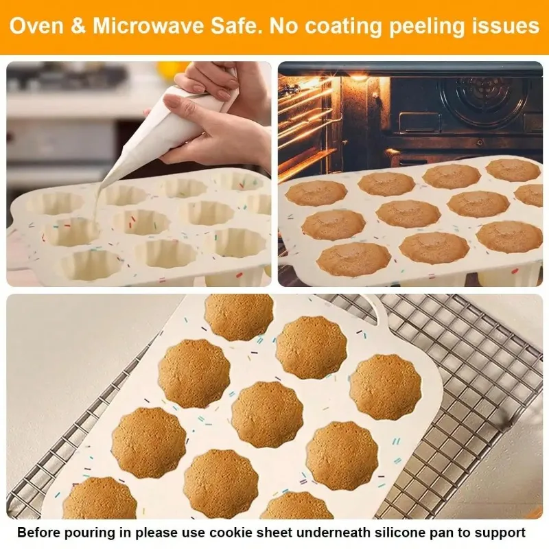 12 Cup Nonstick Cupcake Pan Fo - огляд і ціна Muffin Tin Nonstick
