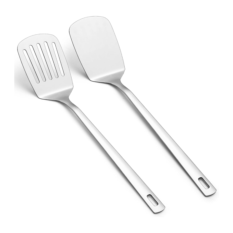 2Pcs Stainless Steel Spatulas  - огляд і ціна Offset Spatula Set