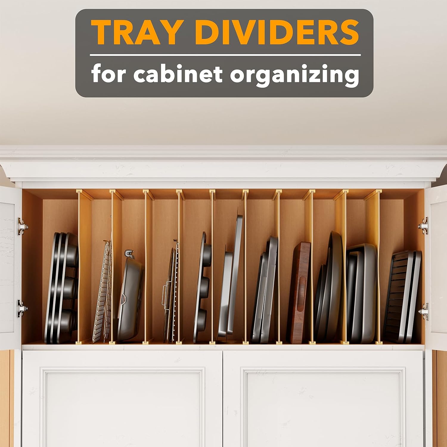 10 Pack Bamboo Tray Dividers f - огляд і ціна Kitchen Baking Pantry
